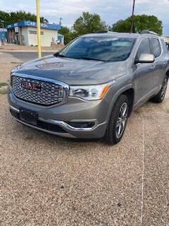 2019 GMC Acadia for sale at Dwight's Cars in Gatesville TX