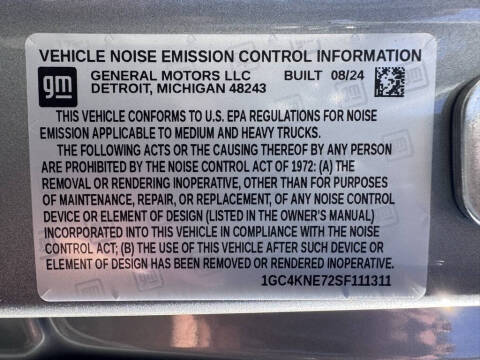 2025 Chevrolet Silverado 2500HD