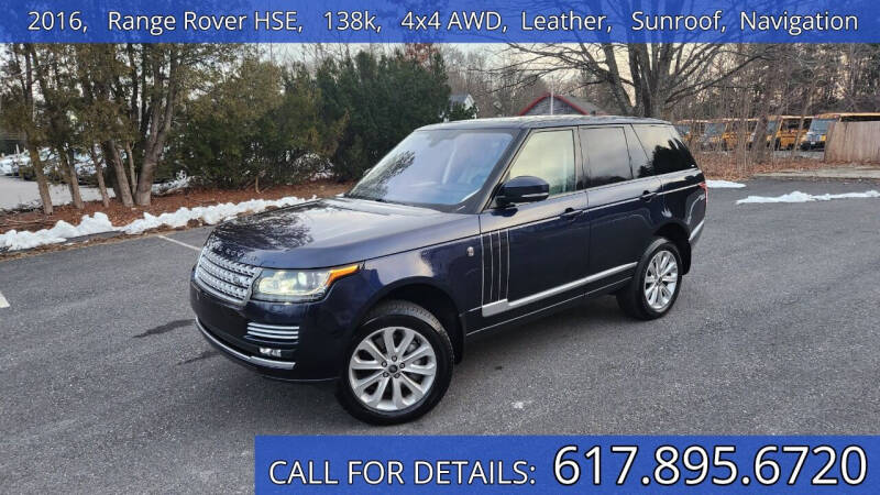 2016 Land Rover Range Rover for sale at Carlot Express in Stow MA