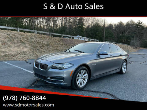 2014 BMW 5 Series for sale at S & D Auto Sales in Maynard MA