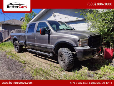 2006 Ford F-250 Super Duty for sale at Better Cars in Englewood CO