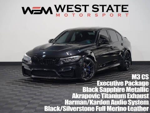2018 BMW M3 for sale at WEST STATE MOTORSPORT in Federal Way WA