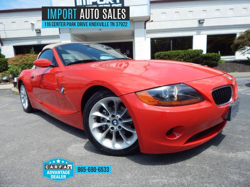 2003 BMW Z4 for sale at IMPORT AUTO SALES in Knoxville TN