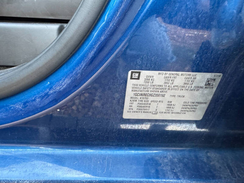 2016 Chevrolet Silverado 1500 LT