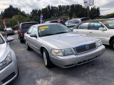 2011 Mercury Grand Marquis for sale at Palm Auto Sales in West Melbourne FL