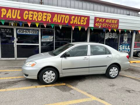 2004 Toyota Corolla for sale at Paul Gerber Auto Sales in Omaha NE