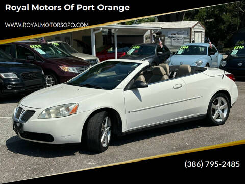 2006 Pontiac G6 for sale at Royal Motors of Port Orange in Port Orange FL