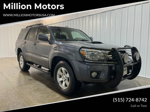 2007 Toyota 4Runner for sale at Million Motors in Adel IA