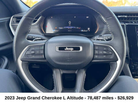 2023 Jeep Grand Cherokee L Altitude