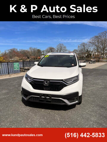 2021 Honda CR-V for sale at K & P Auto Sales in Baldwin NY