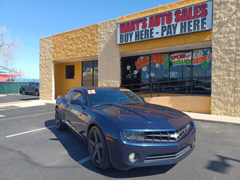 2012 Chevrolet Camaro for sale at Marys Auto Sales in Phoenix AZ