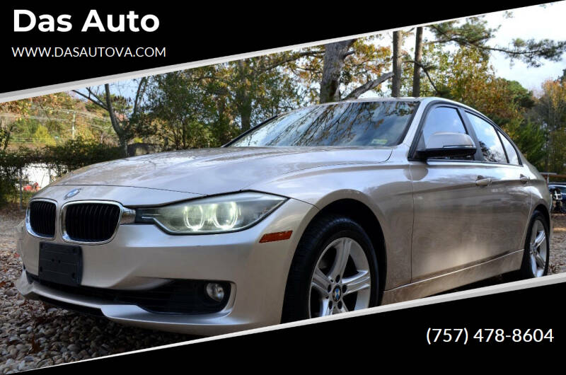 2013 BMW 3 Series for sale at Das Auto in Virginia Beach VA