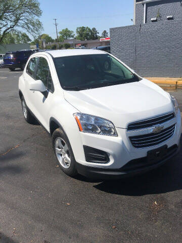 2015 Chevrolet Trax for sale at City to City Auto Sales - Raceway in Richmond VA