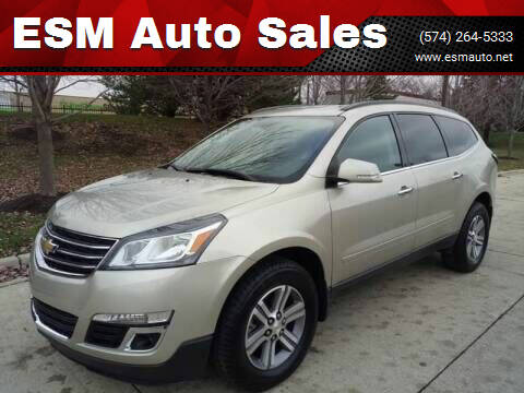 2016 Chevrolet Traverse for sale at ESM Auto Sales in Elkhart IN