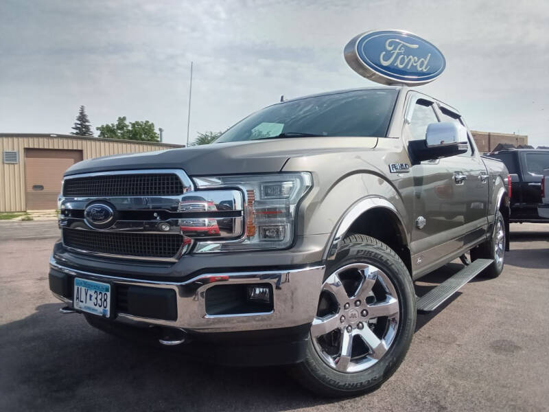 Used 2018 Ford F-150 King Ranch with VIN 1FTEW1E54JFE38176 for sale in Windom, Minnesota