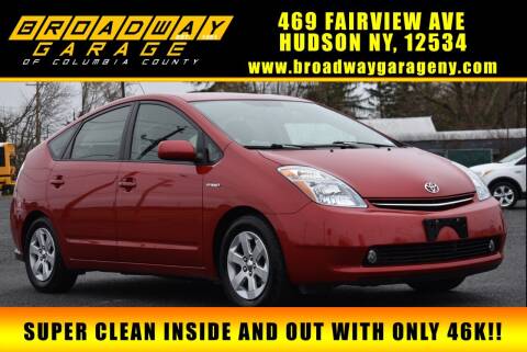 2008 Toyota Prius for sale at Broadway Garage of Columbia County Inc. in Hudson NY