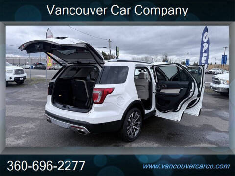2016 Ford Explorer Platinum
