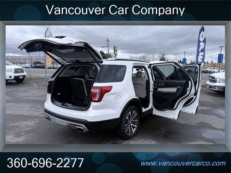 2016 Ford Explorer Platinum