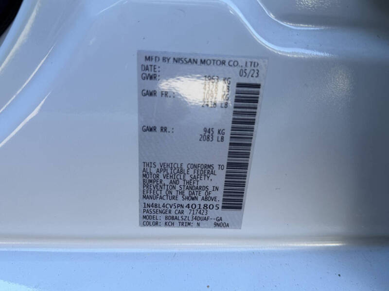 2023 Nissan Altima 2.5 SR