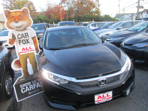 2017 Honda Civic for sale at ALL Luxury Cars in New Brunswick NJ