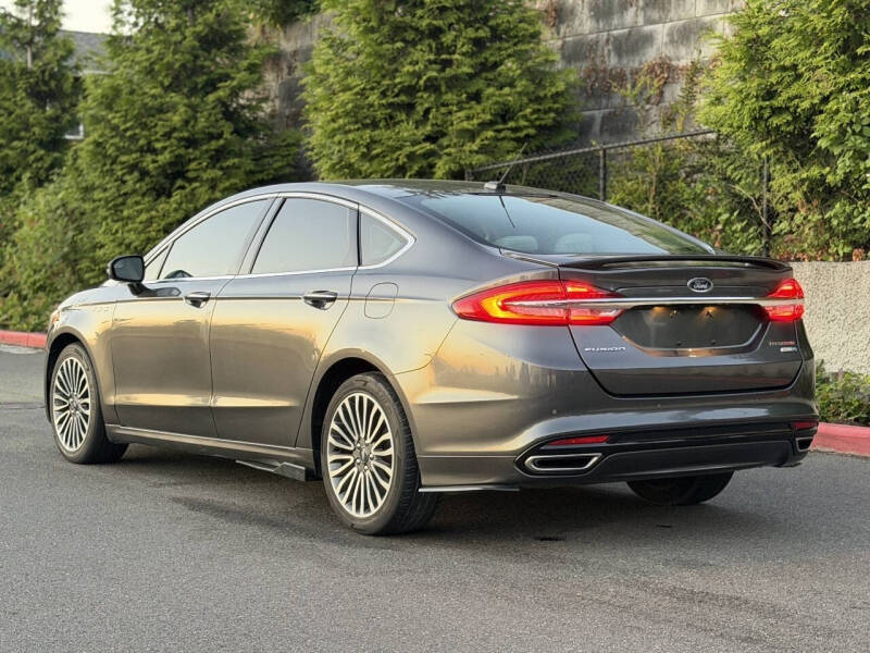 2018 Ford Fusion Platinum