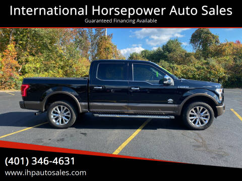 2016 Ford F-150 for sale at International Horsepower Auto Sales in Warwick RI