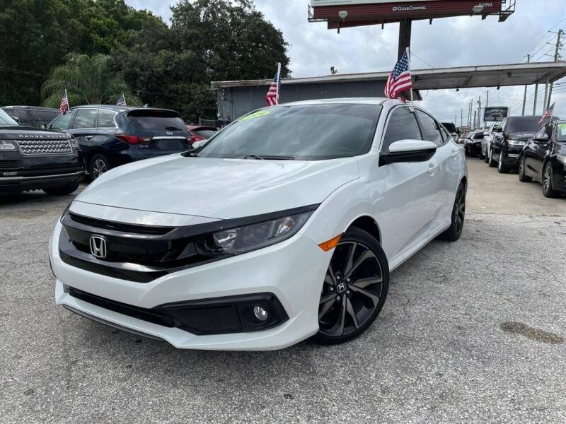 2021 Honda Civic for sale at P J Auto Trading Inc in Orlando FL