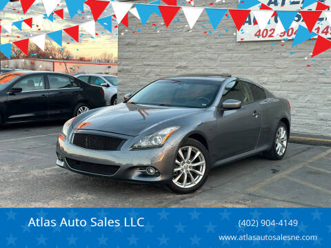 2013 Infiniti G37 Coupe for sale at Atlas Auto Sales LLC in Lincoln NE