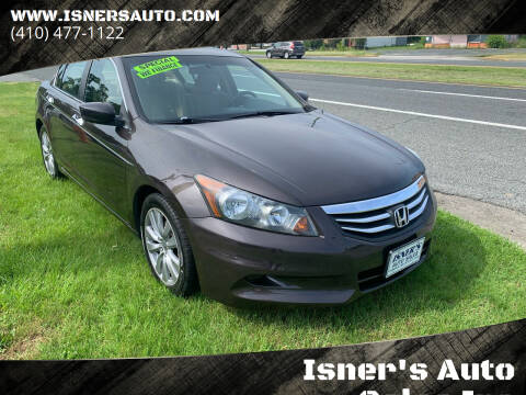 2011 Honda Accord for sale at Isner's Auto Sales Inc in Dundalk MD