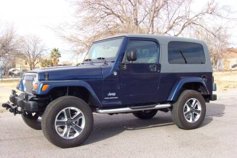 2005 Jeep Wrangler for sale at Park N Sell Express in Las Cruces NM