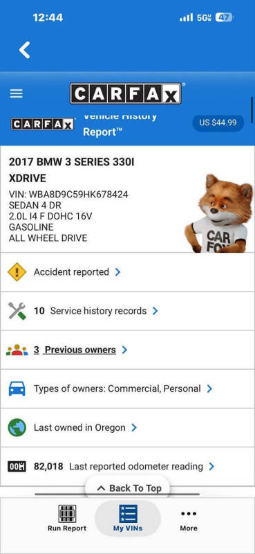 2017 BMW 3 Series 330i xDrive