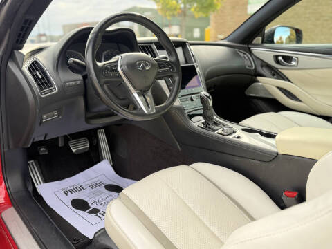 2017 Infiniti Q60 Red Sport 400