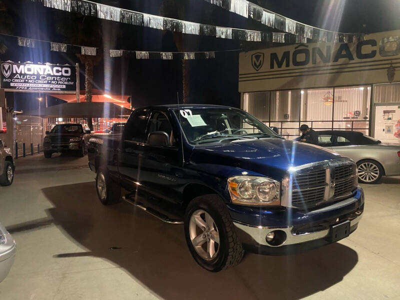 2007 Dodge Ram Pickup 1500 for sale at Monaco Auto Center LLC in El Paso TX