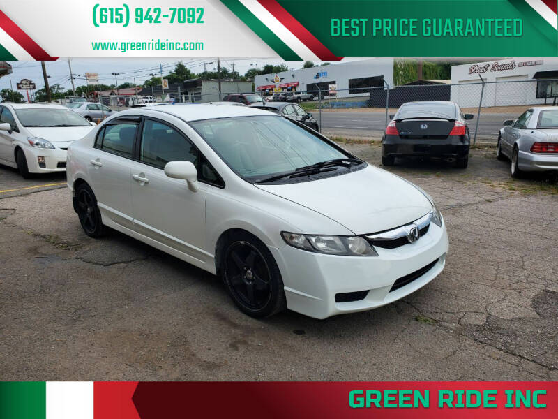 2010 Honda Civic for sale at Green Ride Inc in Nashville TN