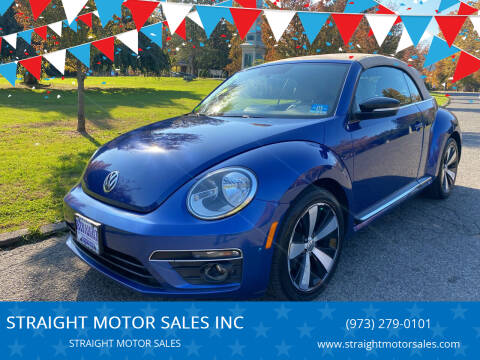 2013 Volkswagen Beetle Convertible for sale at STRAIGHT MOTOR SALES INC in Paterson NJ