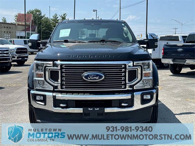 Used 2022 Ford F-450 Super Duty XLT with VIN 1FT8W4DT8NEE63107 for sale in Columbia, TN