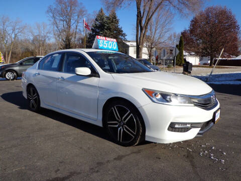 2016 Honda Accord for sale at North American Credit Inc. in Waukegan IL
