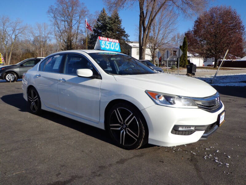 2016 Honda Accord for sale at North American Credit Inc. in Waukegan IL