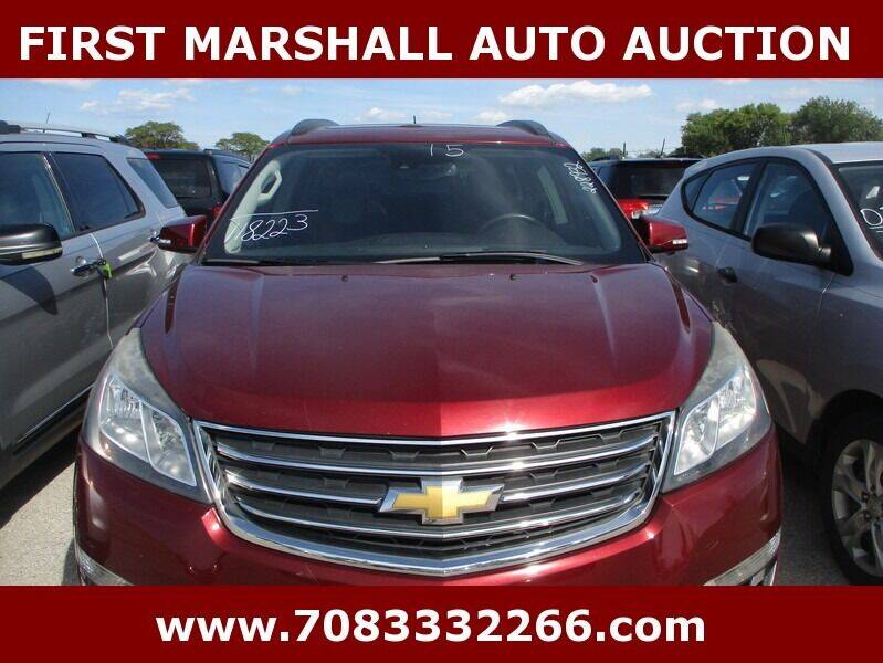 2015 Chevrolet Traverse for sale at First Marshall Auto Auction in Harvey IL
