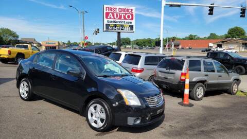 2007 Nissan Sentra for sale at FIRST CHOICE AUTO Inc in Middletown OH