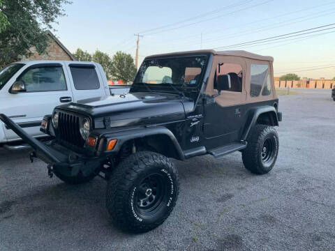 1999 Jeep Wrangler for sale at Texas Vehicle Brokers LLC - Jeeps in Sherman TX