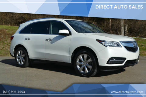 2015 Acura MDX for sale at Direct Auto Sales in Franklin TN