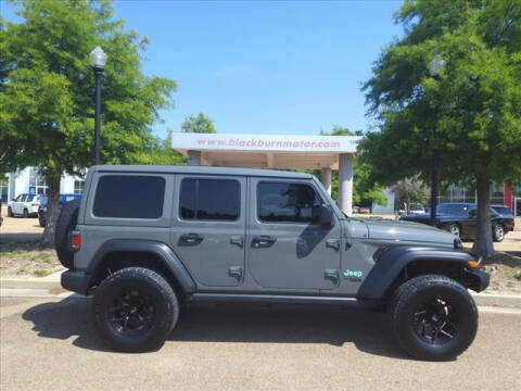 2021 Jeep Wrangler Unlimited for sale at BLACKBURN MOTOR CO in Vicksburg MS