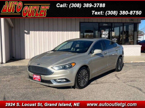 2017 Ford Fusion for sale at Auto Outlet in Grand Island NE