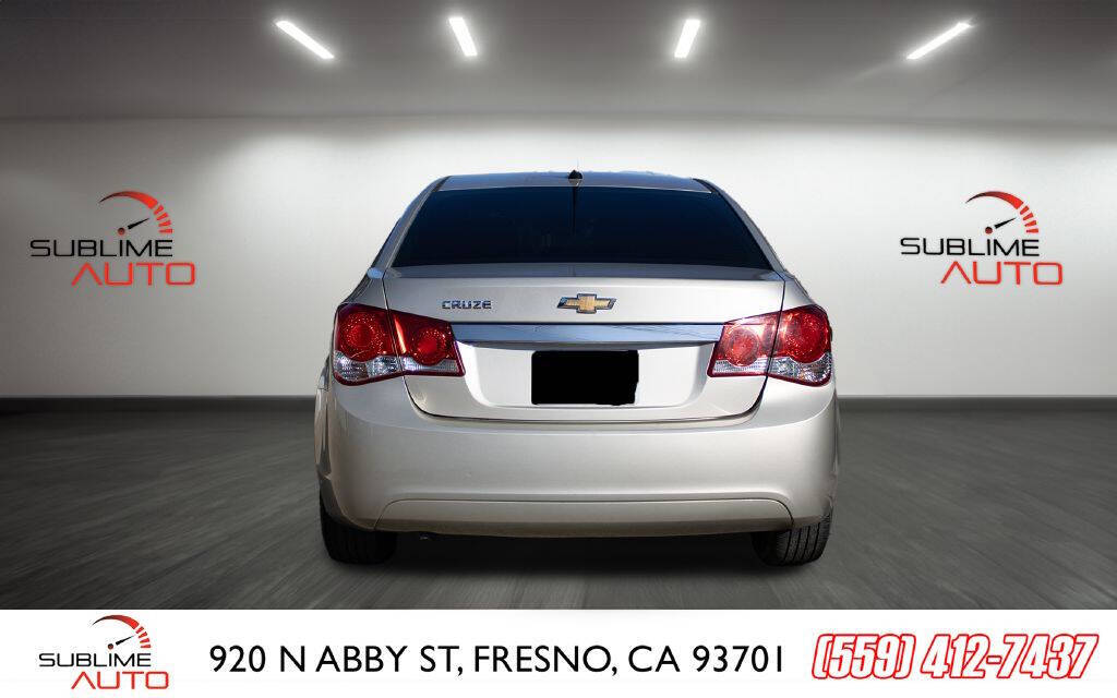 2014 Chevrolet Cruze for sale at SUBLIME AUTO in Fresno, CA