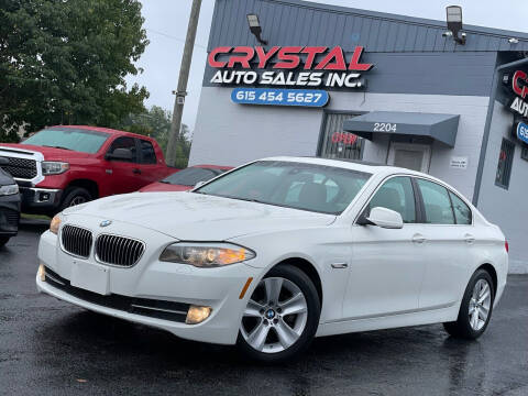 2011 BMW 5 Series for sale at Crystal Auto Sales Inc in Nashville TN