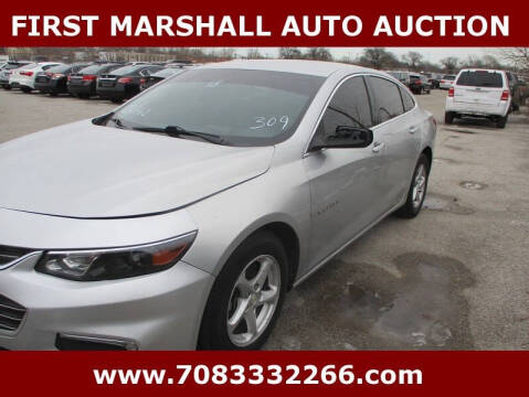 2018 Chevrolet Malibu for sale at First Marshall Auto Auction in Harvey IL