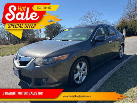 2009 Acura TSX for sale at STRAIGHT MOTOR SALES INC in Paterson NJ
