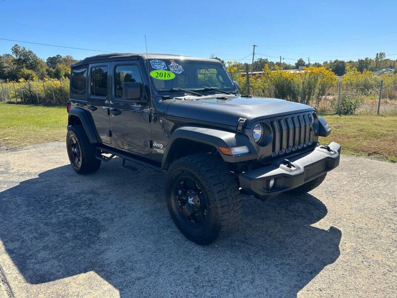 2018 Jeep Wrangler Unlimited for sale at Apex Auto Group in Cabot AR