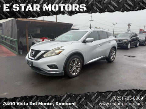 2015 Nissan Murano for sale at E STAR MOTORS in Concord CA